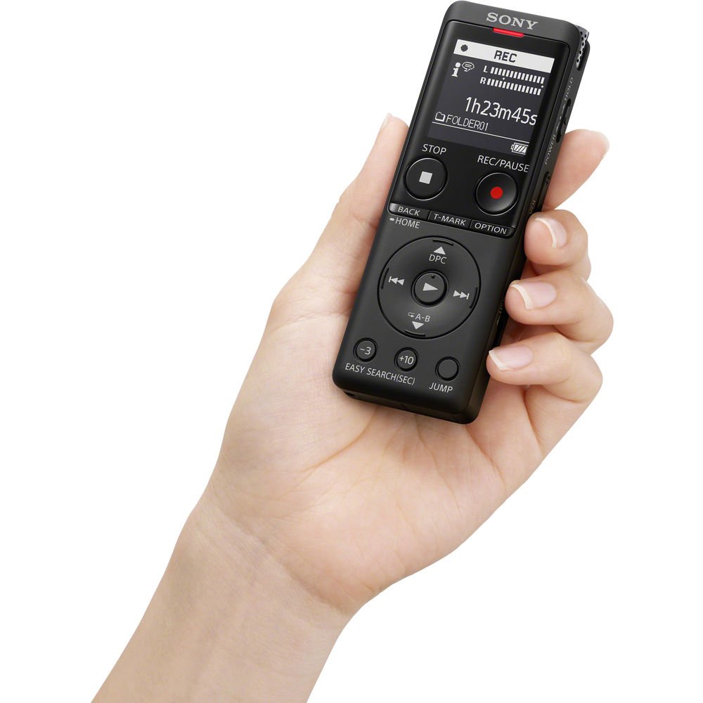Sony ICD-UX570 Digital Voice Recorder (Black) 
