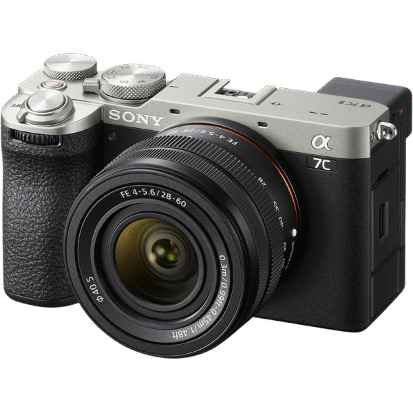 Sony a7C II Mirrorless Camera with 28-60mm Lens (Silver)