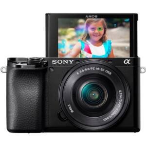 Sony Alpha A6100 Mirrorless Digital Camera with 16-50mm Lens