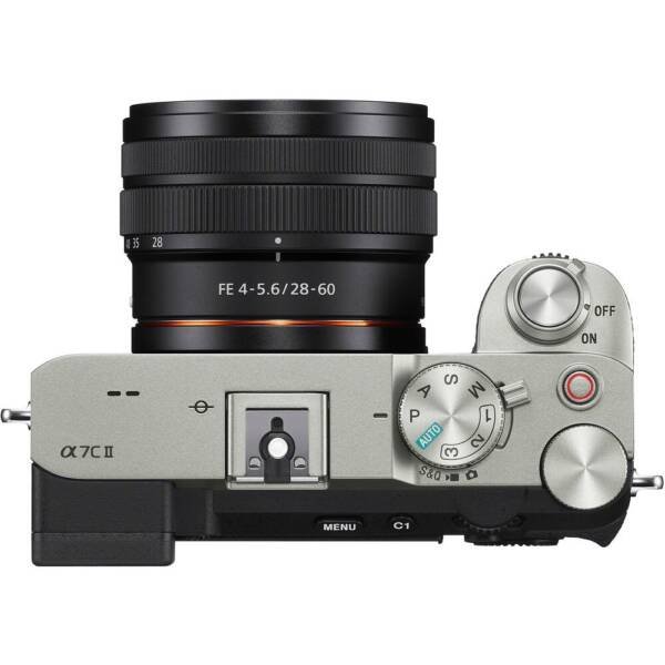 Sony a7C II Mirrorless Camera with 28-60mm Lens (Silver) - Image 3