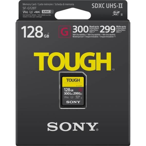 Sony 128GB SF-G Tough Series UHS-II SDXC Memory Card - Image 3