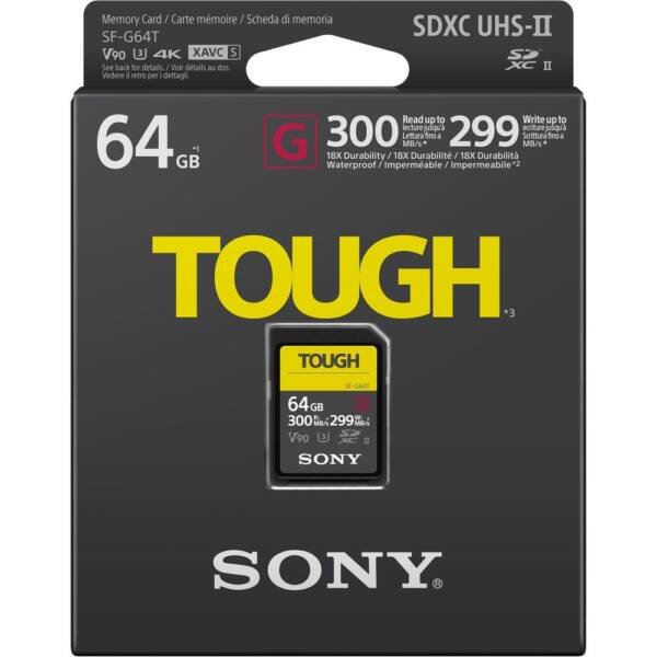 Sony 64GB SF-G Tough Series UHS-II SDXC Memory Card - Image 5