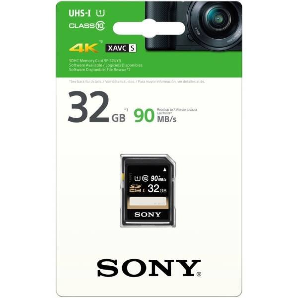 Sony 32GB SF-UY3 Series UHS-I SDHC Memory Card - Image 2