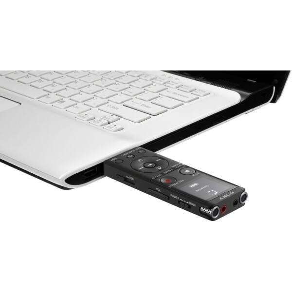 Sony ICD-UX570 Digital Voice Recorder (Black) - Image 4