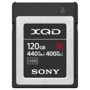 Sony 120GB G Series XQD Memory Card